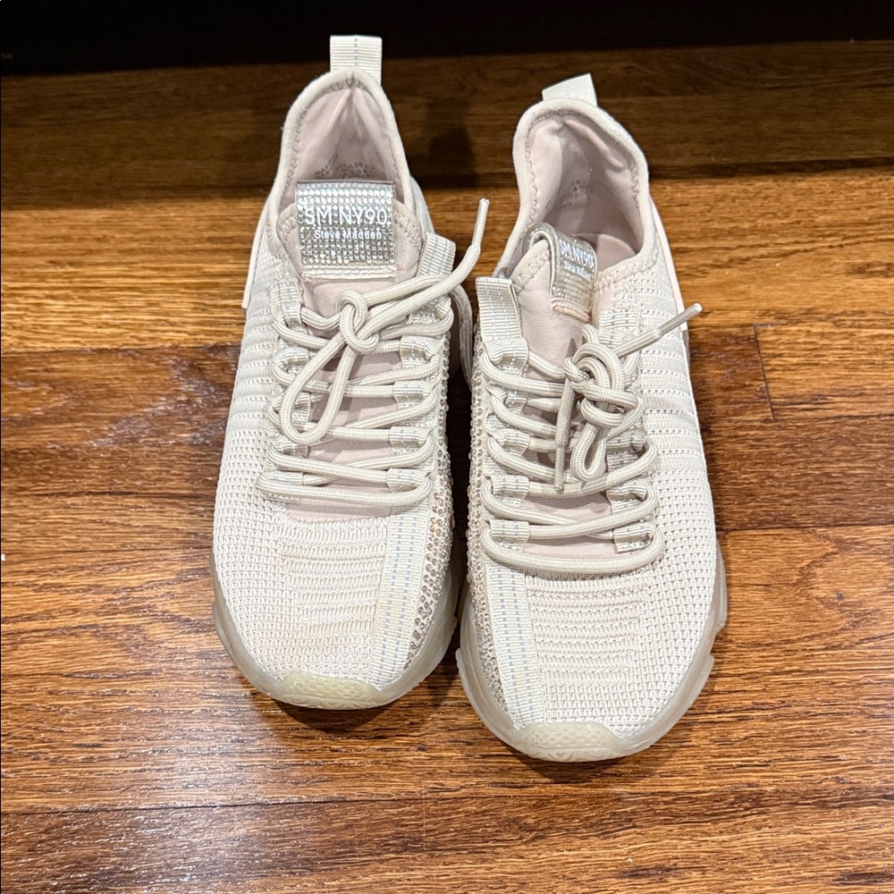 Steve Madden Cream Sneakers